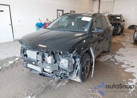 2022 Hyundai Tucson Hybrid Sel Convenience z USA, uszkodzony, nr VIN KM8JFCA19NU026362